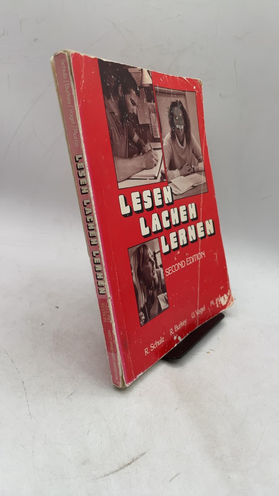 Lesen, Lachen, Lernen: A Basic Reader for Communication by R. Schulz, R. Burkey, U. Vogel, M. Morris - front cover