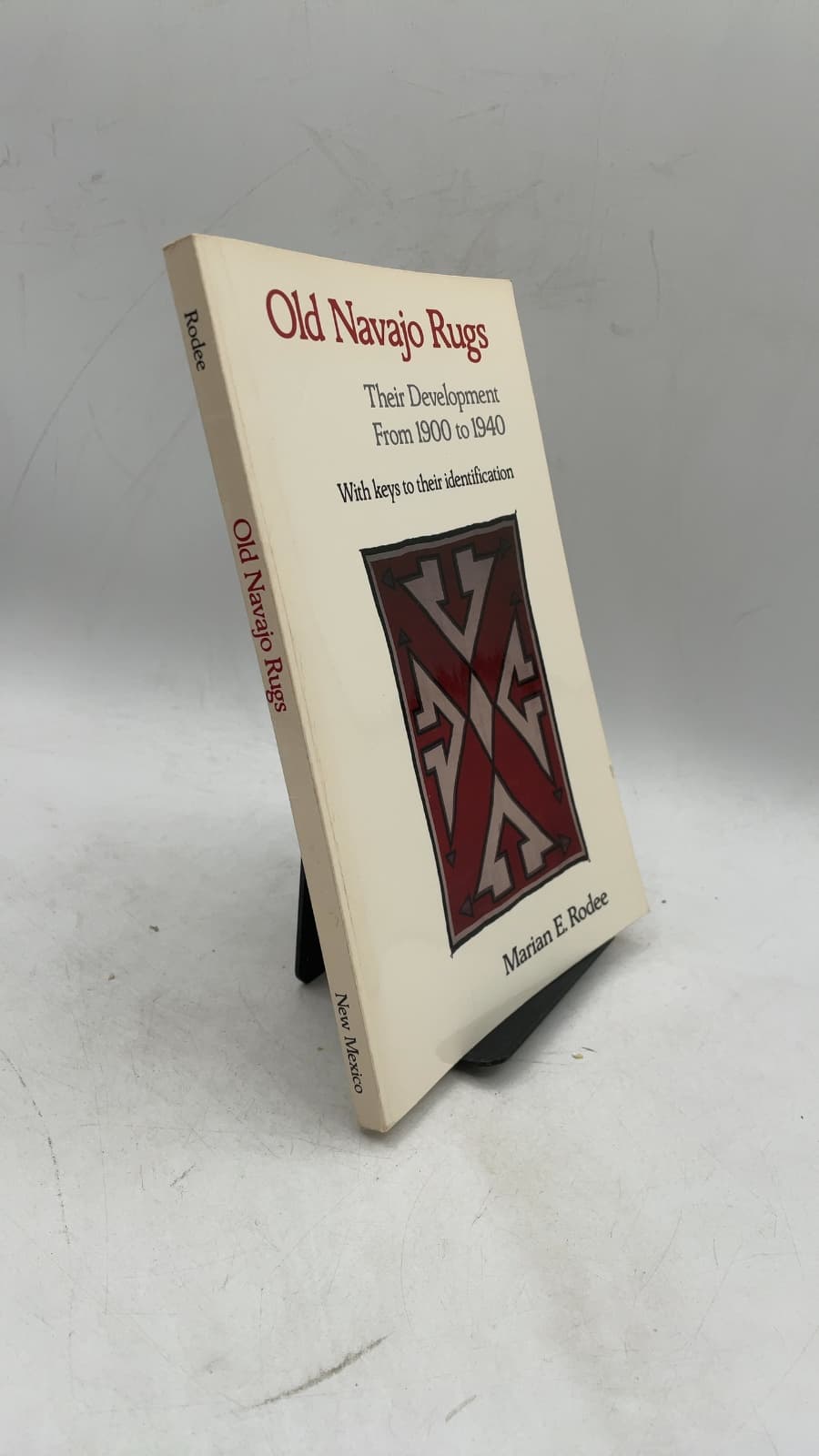 Old Navajo Rugs: Their Development From 1900 to 1940 by Marian E. Rodee - front cover