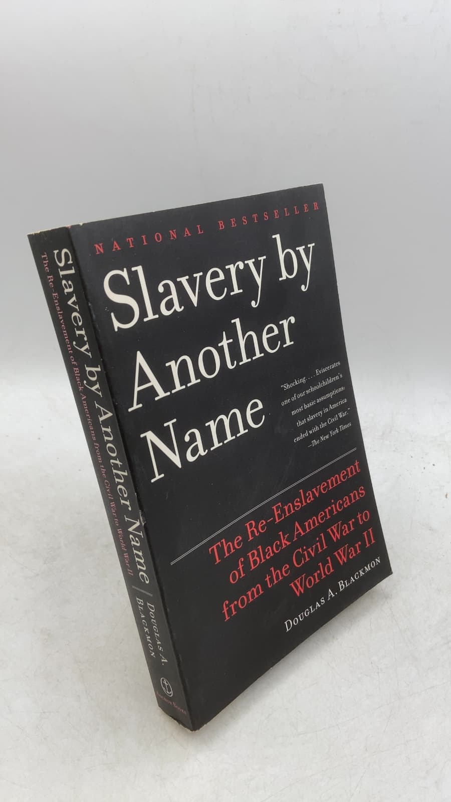 Slavery by Another Name: The Re-Enslavement of Black Americans from the Civil War to World War II by Douglas A. Blackmon - front cover