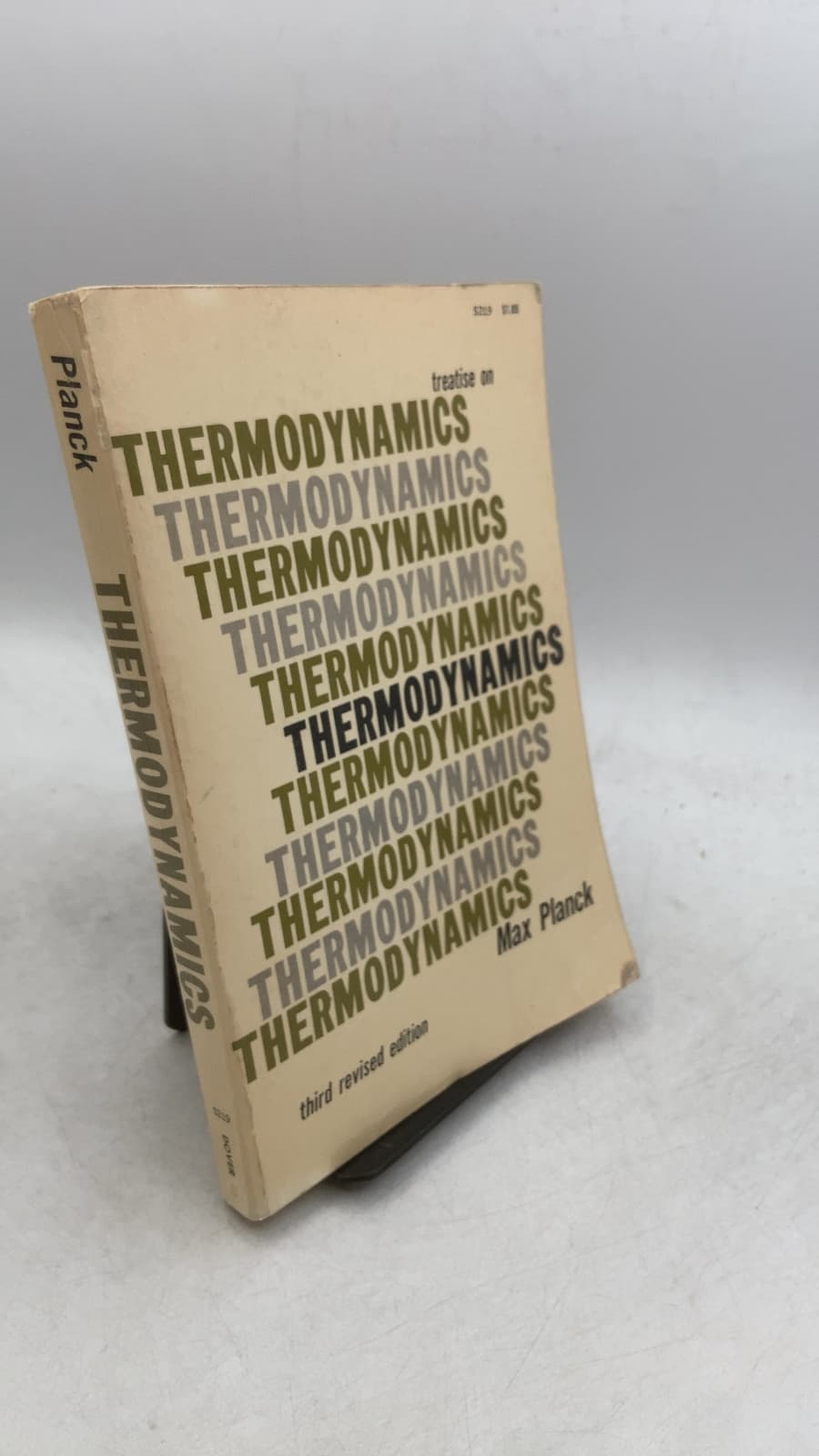 Treatise on Thermodynamics by Dr. Max Planck - front cover