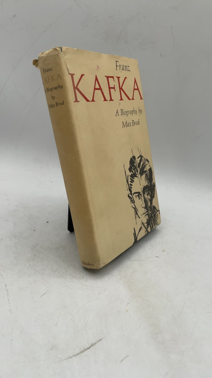 Franz Kafka: A Biography by Max Brod - front cover