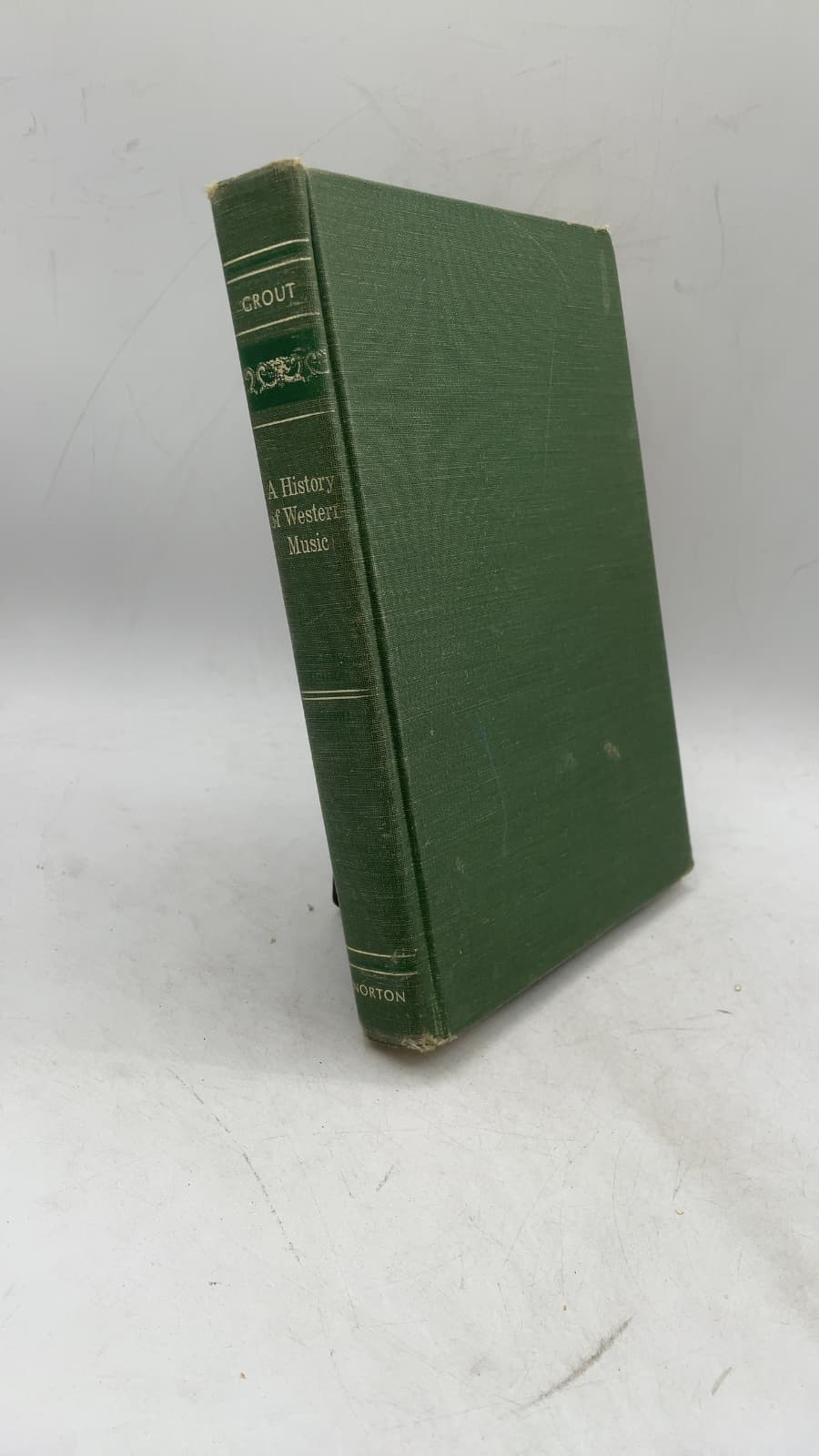 A History of Western Music: Shorter Edition - Revised by Donald Jay Grout - front cover