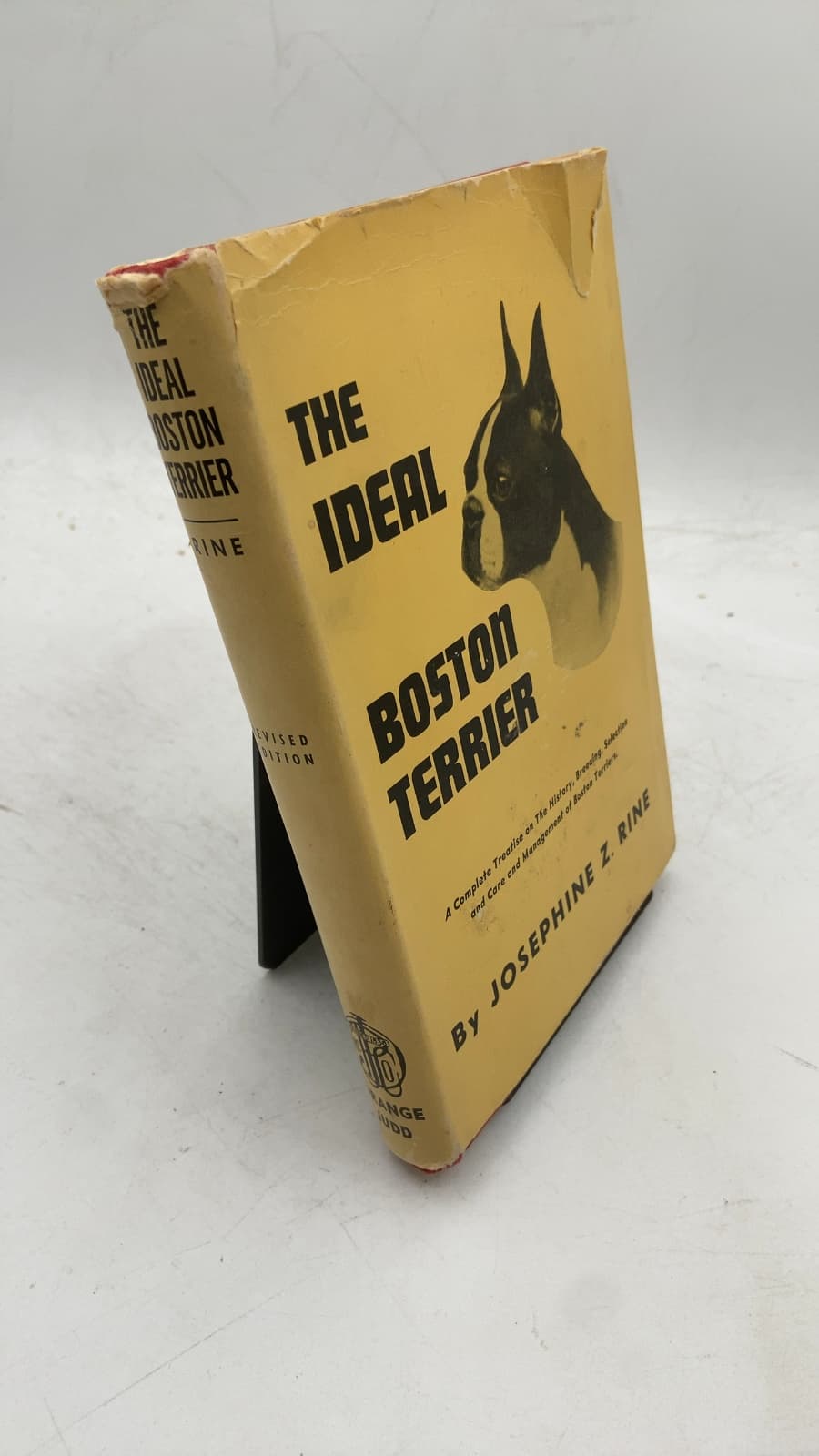 The Ideal Boston Terrier by Josephine Z. Rine - front cover