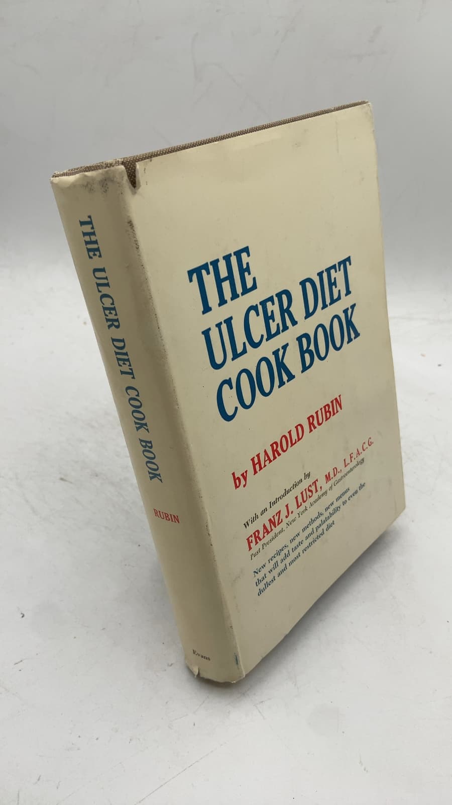 THE Ulcer Diet Cook Book by Harold Rubin - front cover