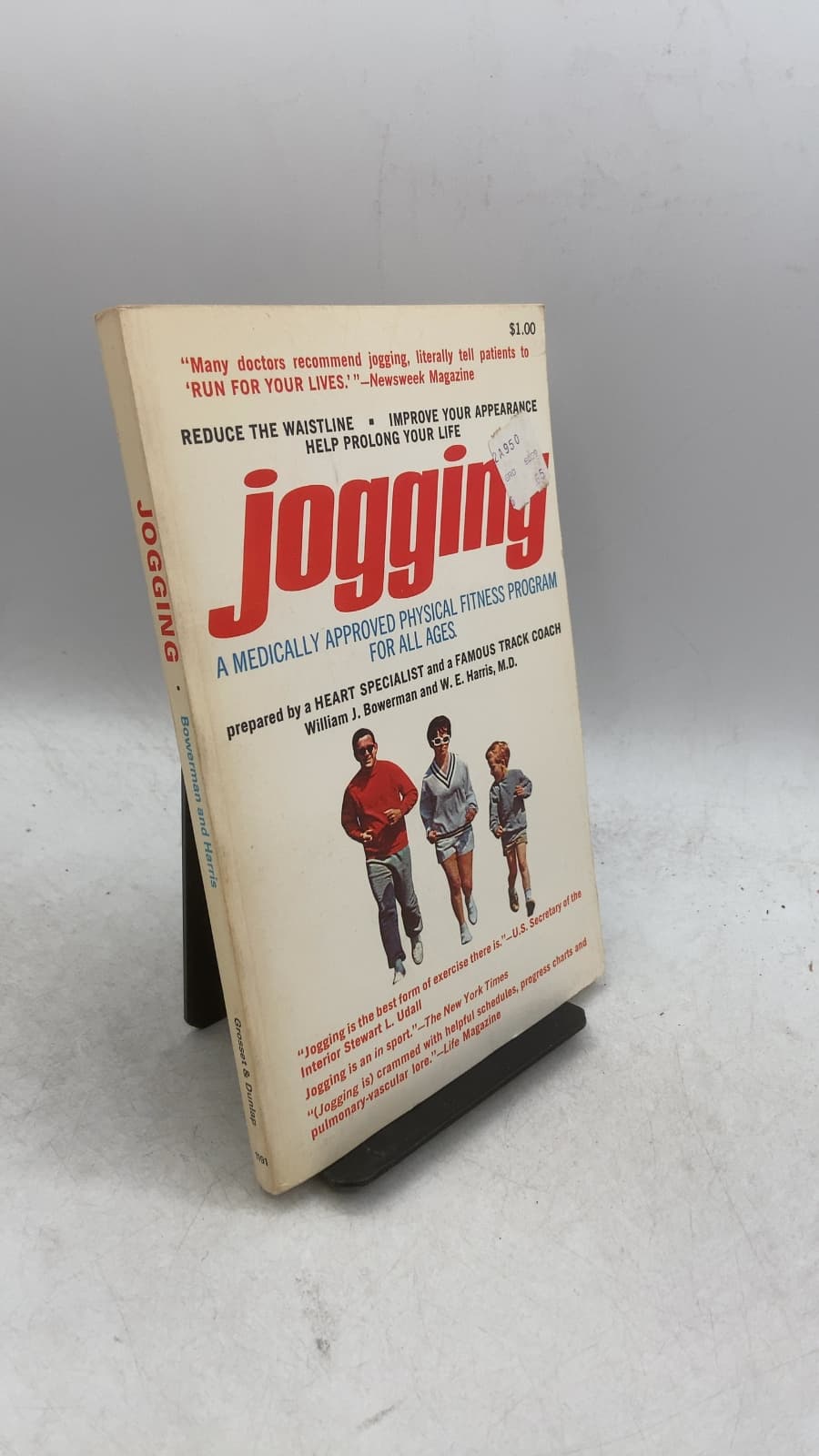 Jogging by William J. Bowerman and W. E. Harris, M.D. - front cover