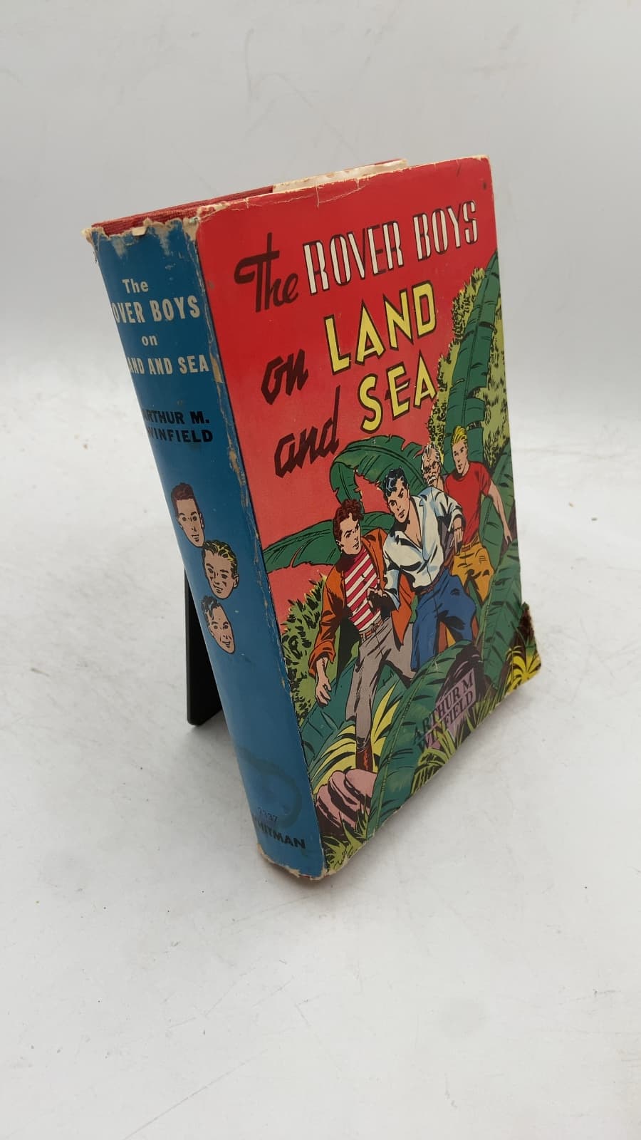 The Rover Boys on Land and Sea by Arthur M. Winfield - front cover