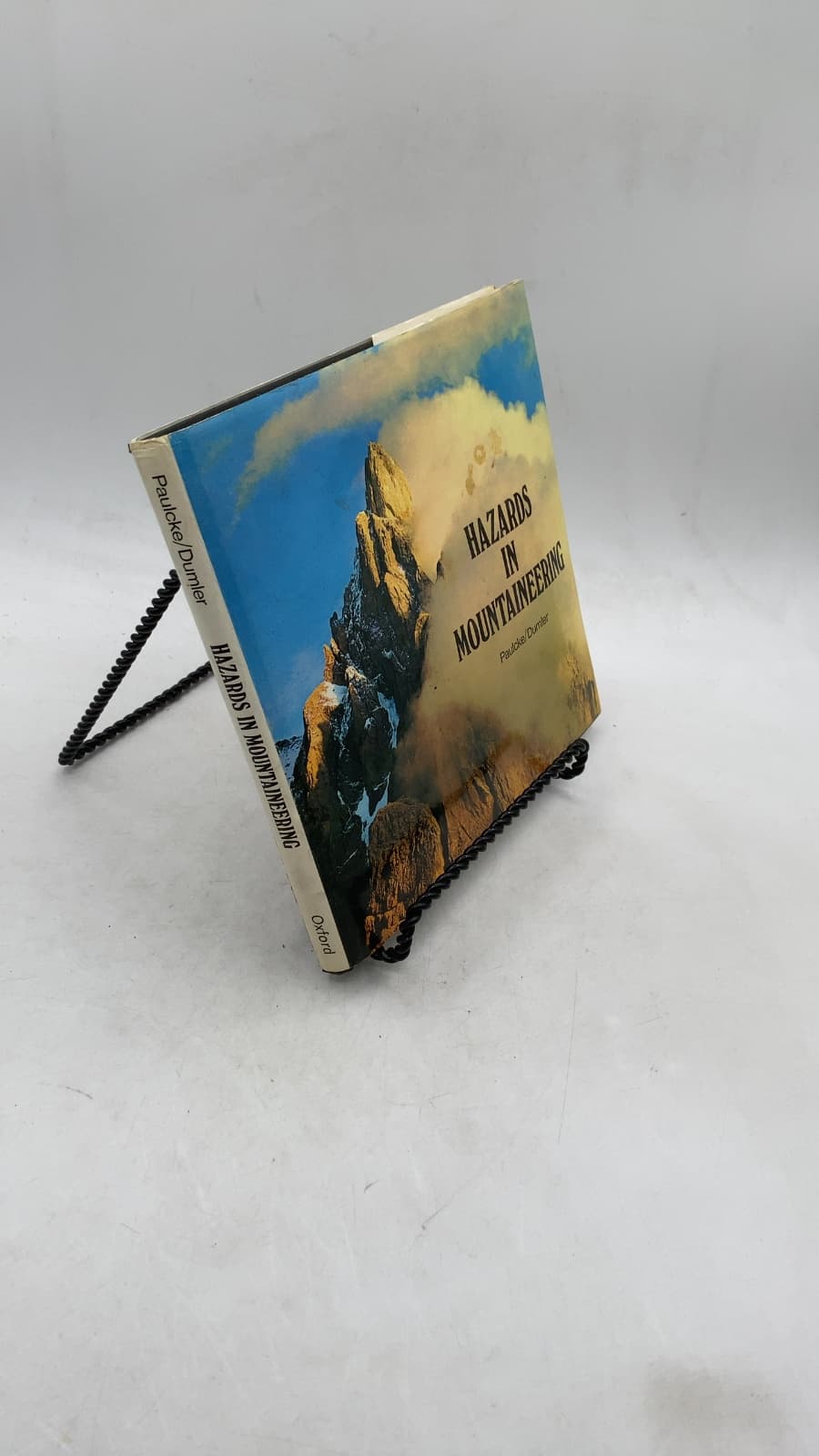 Hazards in Mountaineering by Paulcke/Dumler - front cover