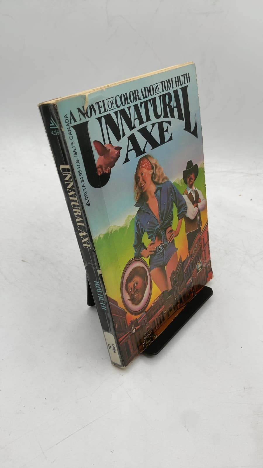 Unnatural Axe by Tom Huth - front cover