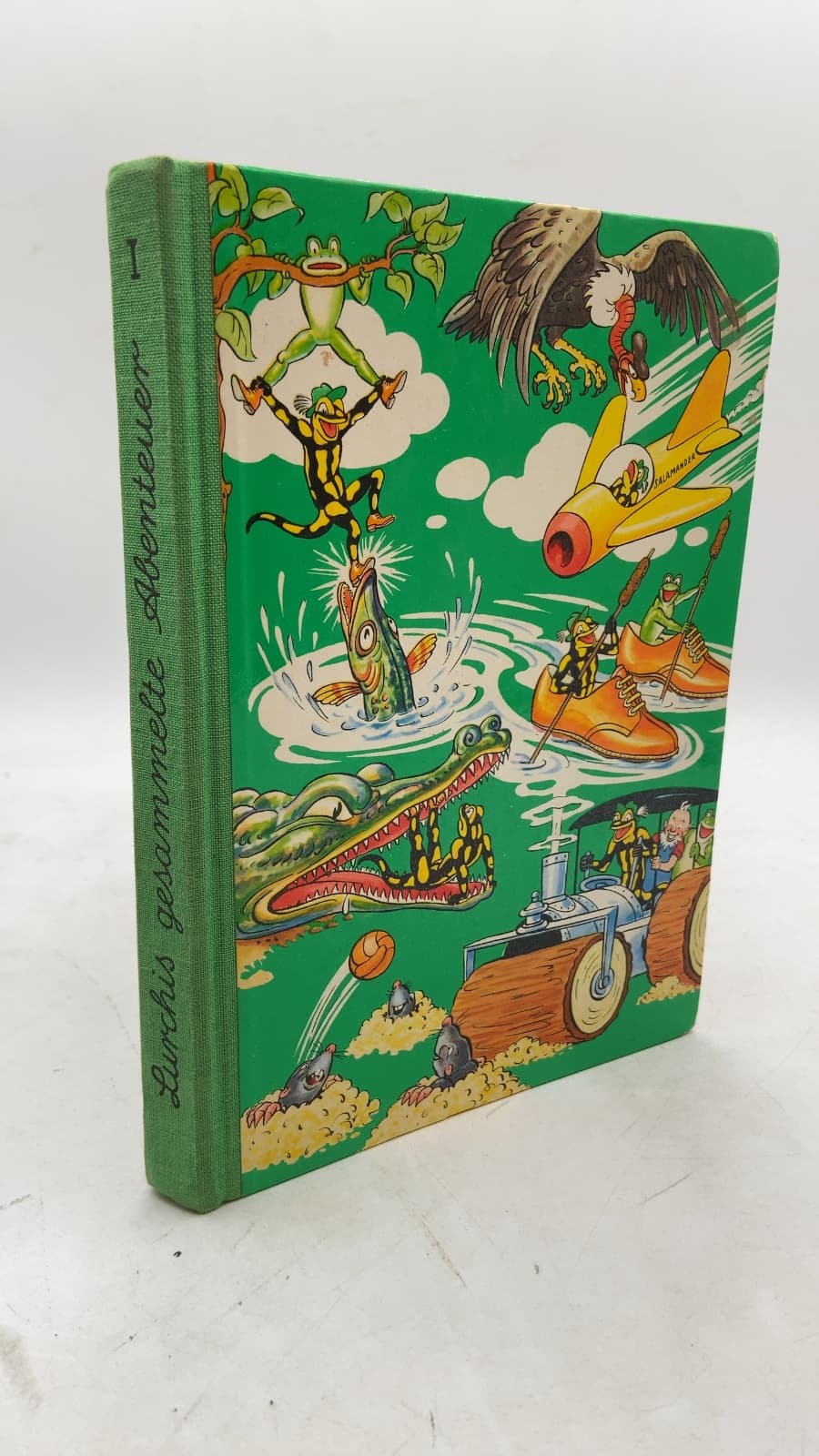 Lurchis gesammelte Abenteuer: Das lustige Salamanderbuch, Band I by Heinz Schubel - front cover