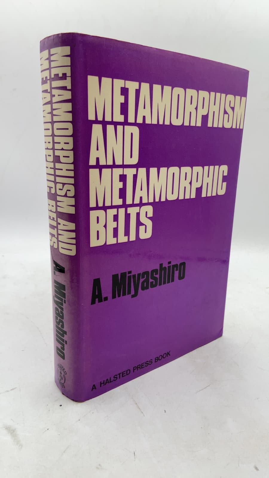 Metamorphism and Metamorphic Belts by Akiho Miyashiro - front cover