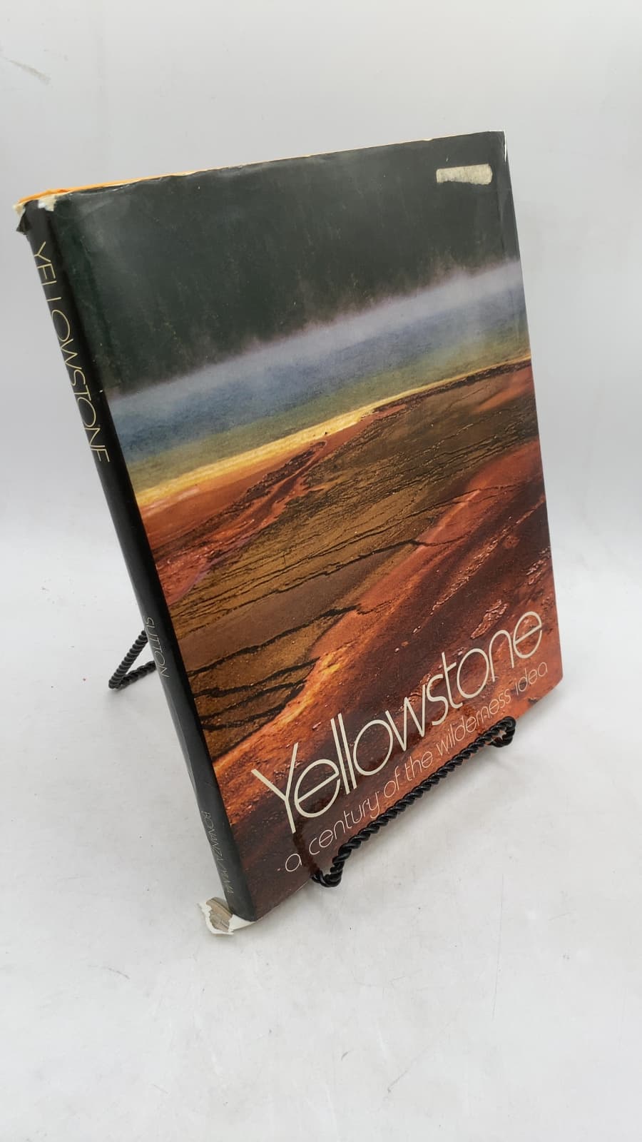 Yellowstone: a century of the wilderness idea by Ann and Myron Sutton - front cover