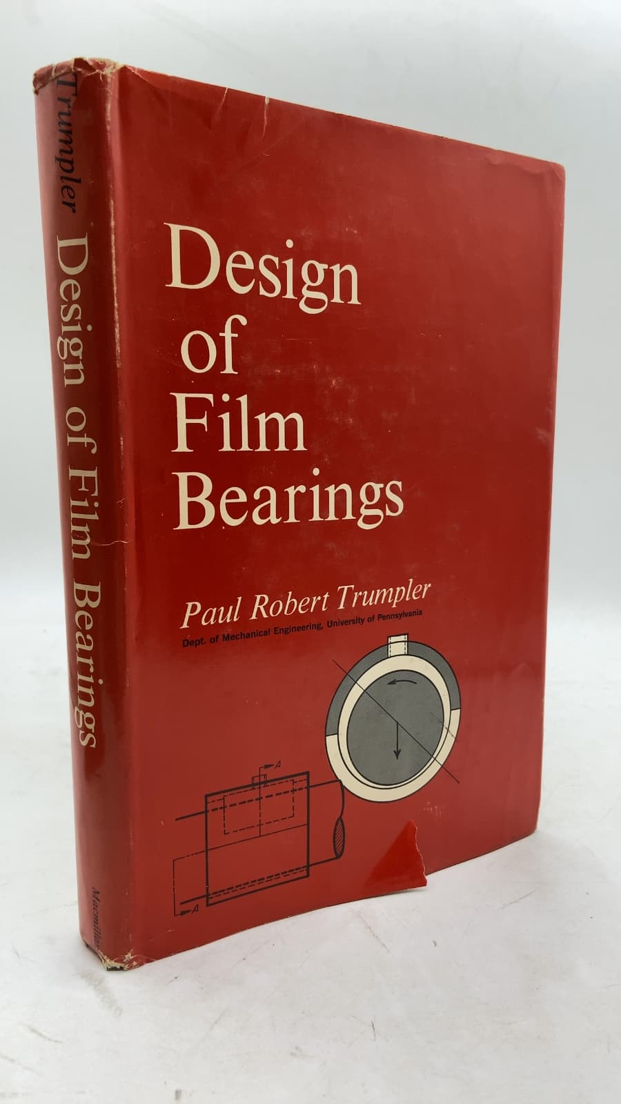 Design of Film Bearings by Paul Robert Trumpler - front cover