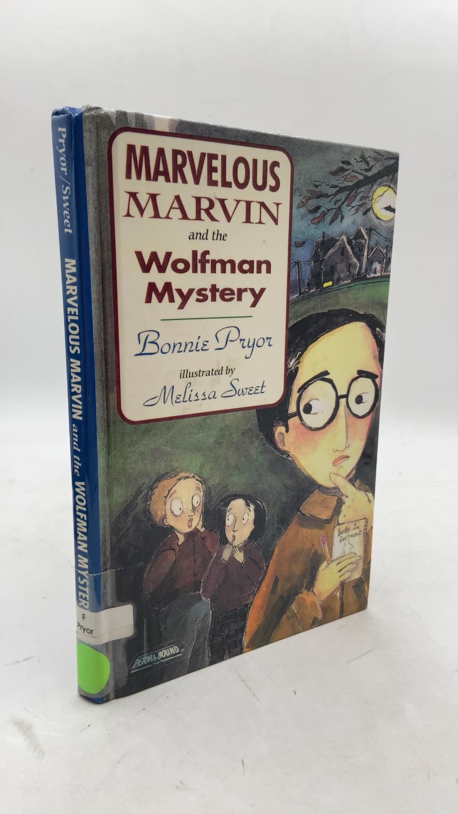 Marvelous Marvin and the Wolfman Mystery by Bonnie Pryor - front cover