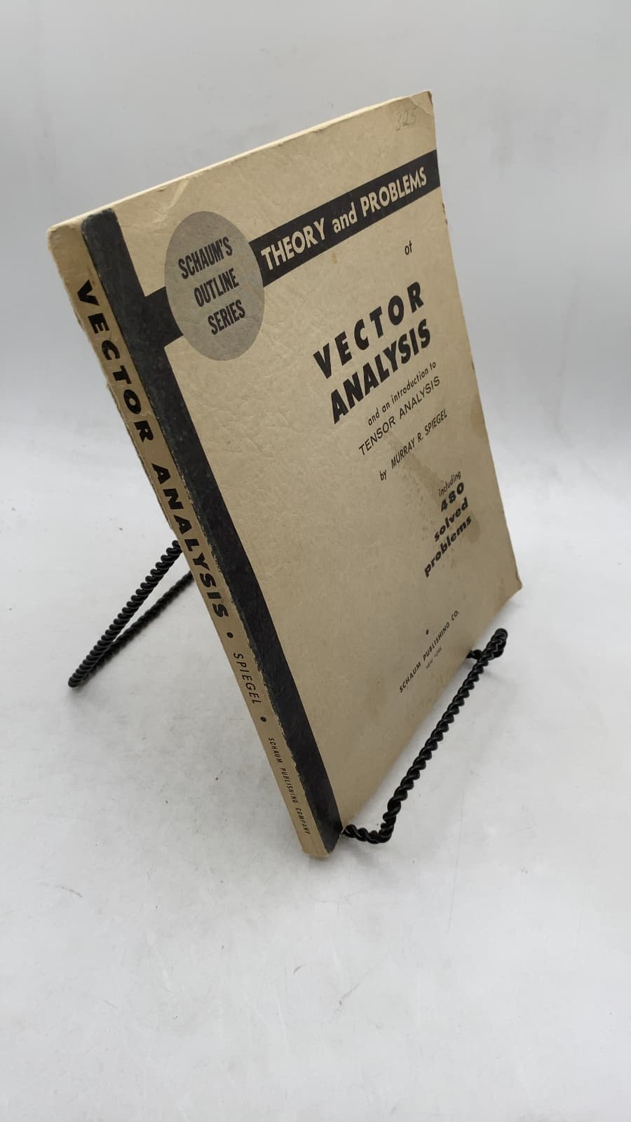 Theory and Problems of Vector Analysis and an Introduction to Tensor Analysis by Murray R. Spiegel, Ph.D. - front cover