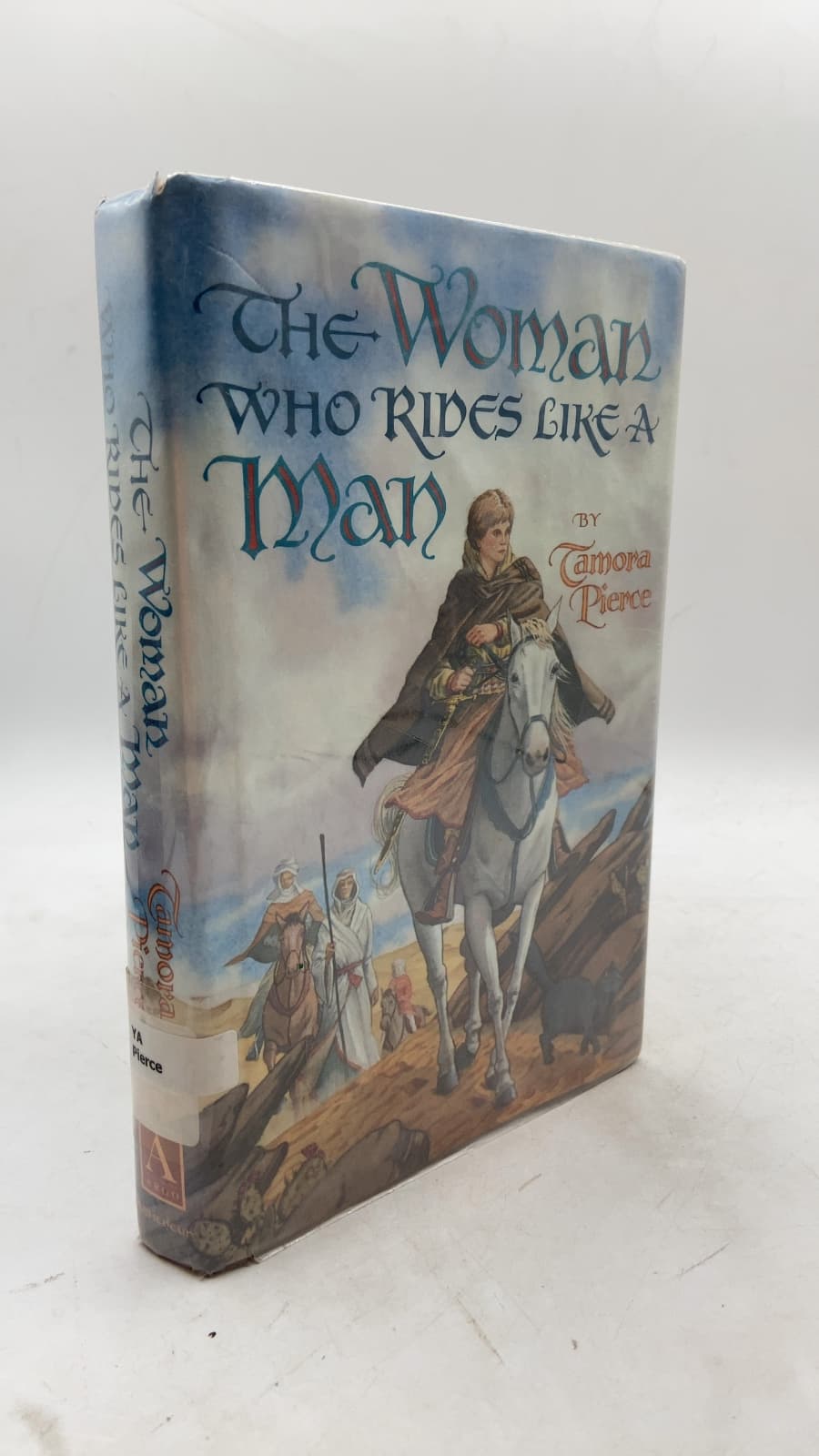 The Woman Who Rides Like a Man by Tamora Pierce - front cover