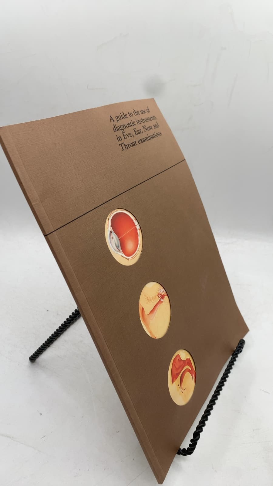 A guide to the use of diagnostic instruments in Eye, Ear, Nose and Throat examinations - front cover