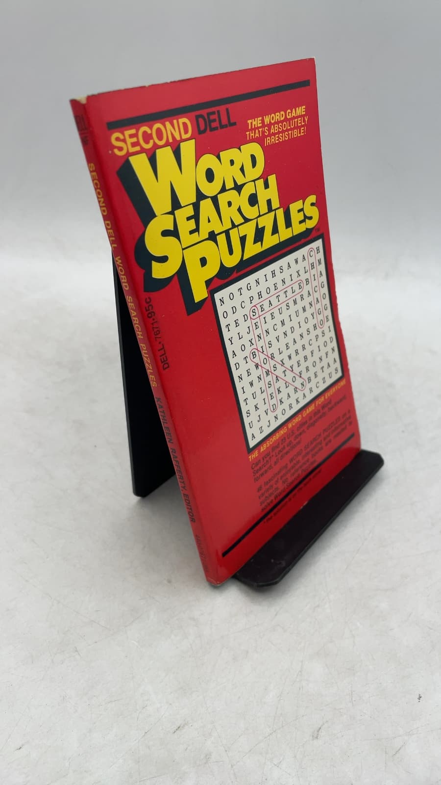 Second Dell Word Search Puzzles by Kathleen Rafferty (Editor) - front cover