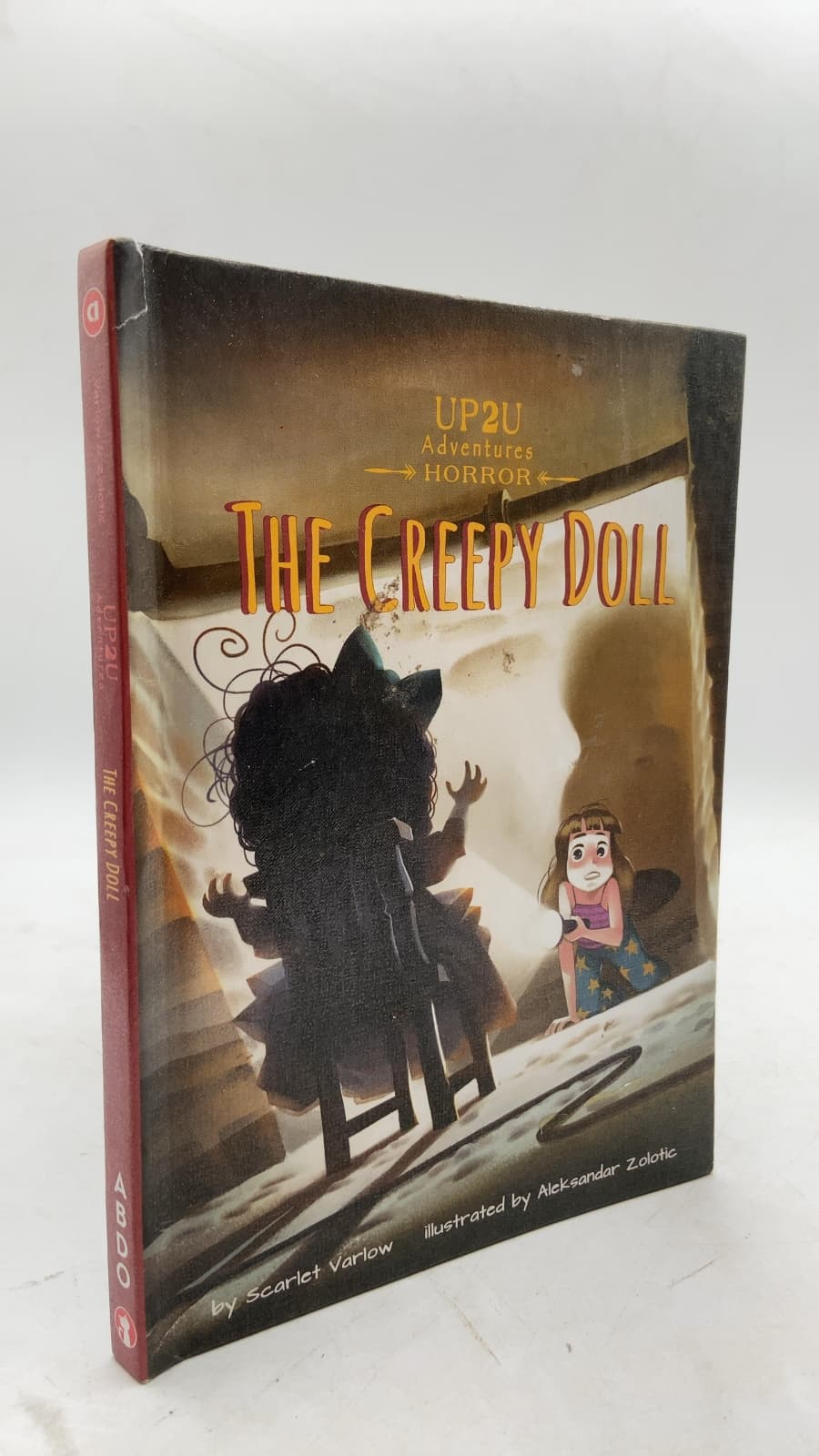 The Creepy Doll: An UP2U Horror Adventure by Scarlet Varlow - front cover