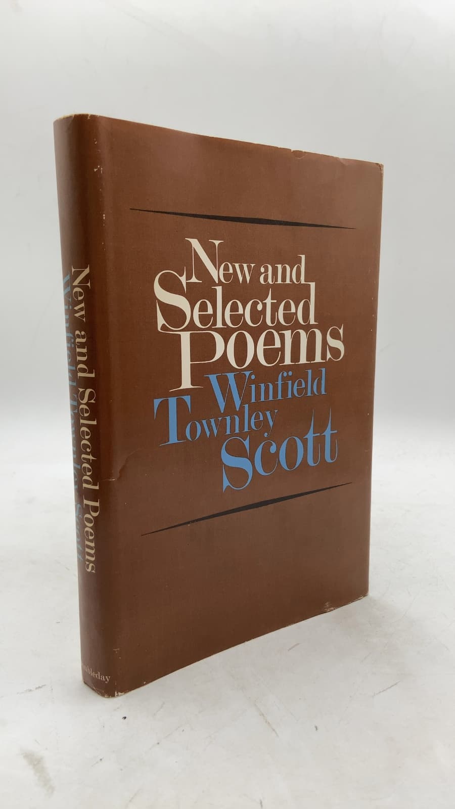 New and Selected Poems by Winfield Townley Scott - front cover