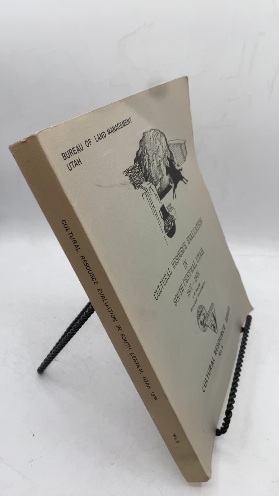 Cultural Resource Evaluation in South Central Utah 1977-1978 by F. R. Hauck - front cover