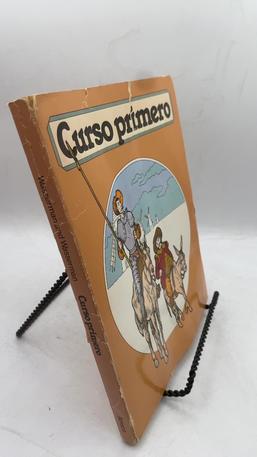 Curso primero: Workbook for a First Course in Spanish by Marvin Wasserman and Carol Wasserman - front cover