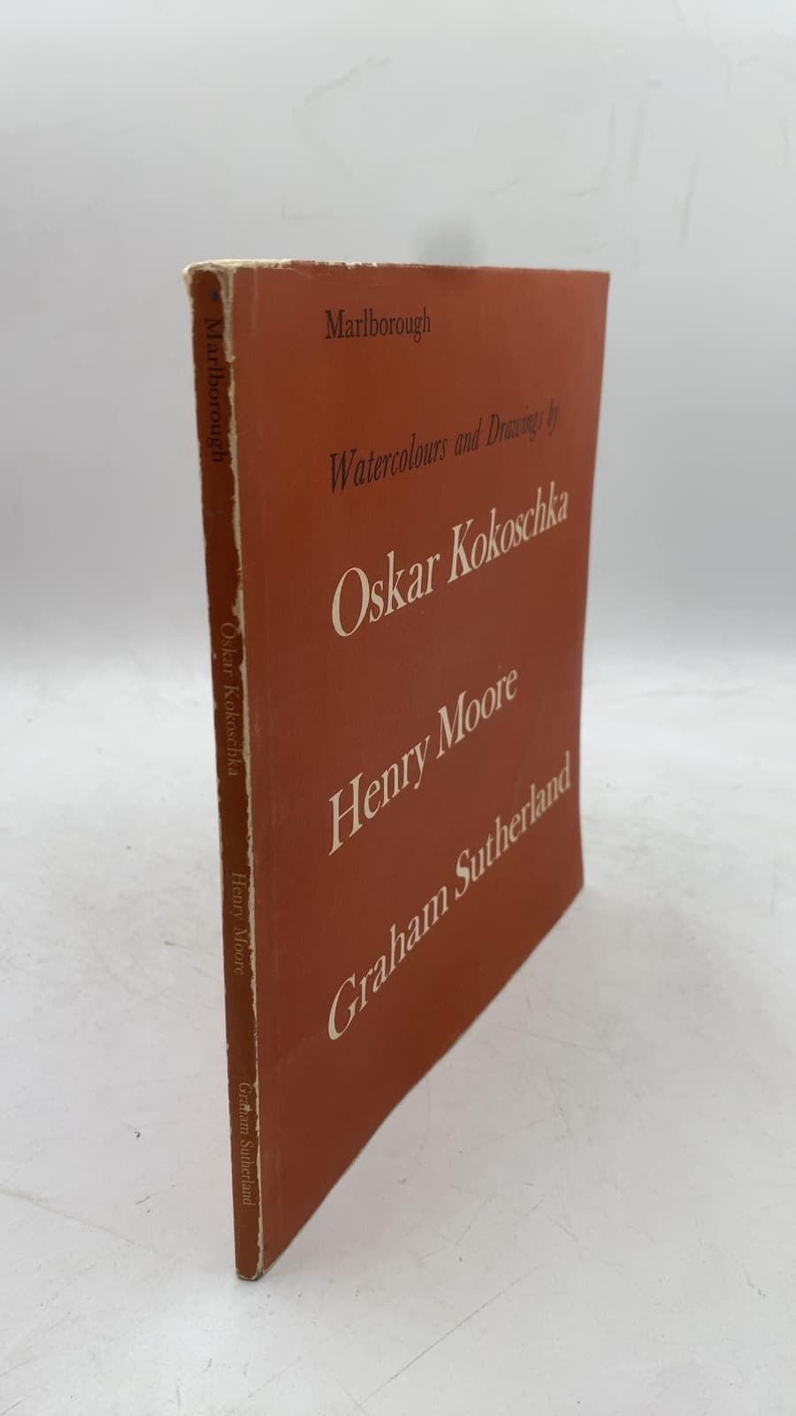 Watercolours and Drawings by Oskar Kokoschka, Henry Moore, Graham Sutherland by Oskar Kokoschka, Henry Moore, Graham Sutherland - front cover