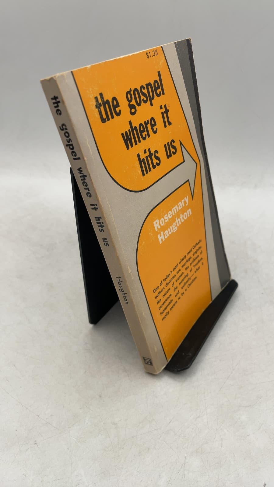 The Gospel Where It Hits Us: Christianity and Contemporary Concerns by Rosemary Haughton - front cover