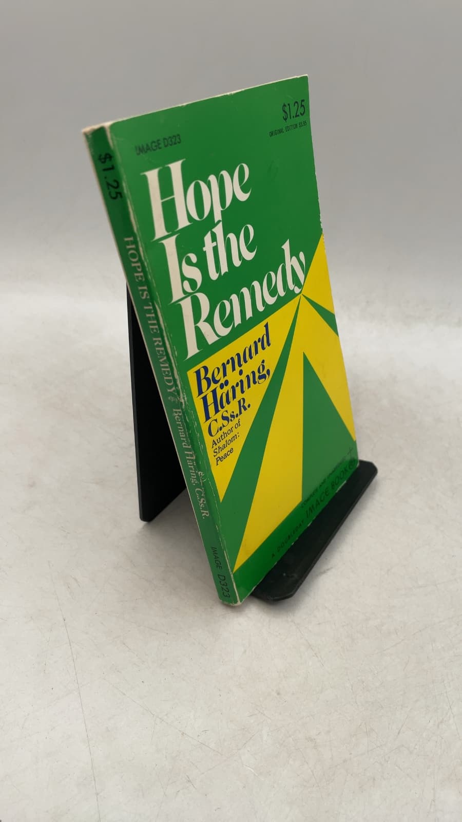 Hope Is the Remedy by Bernard Häring, C.Ss.R. - front cover