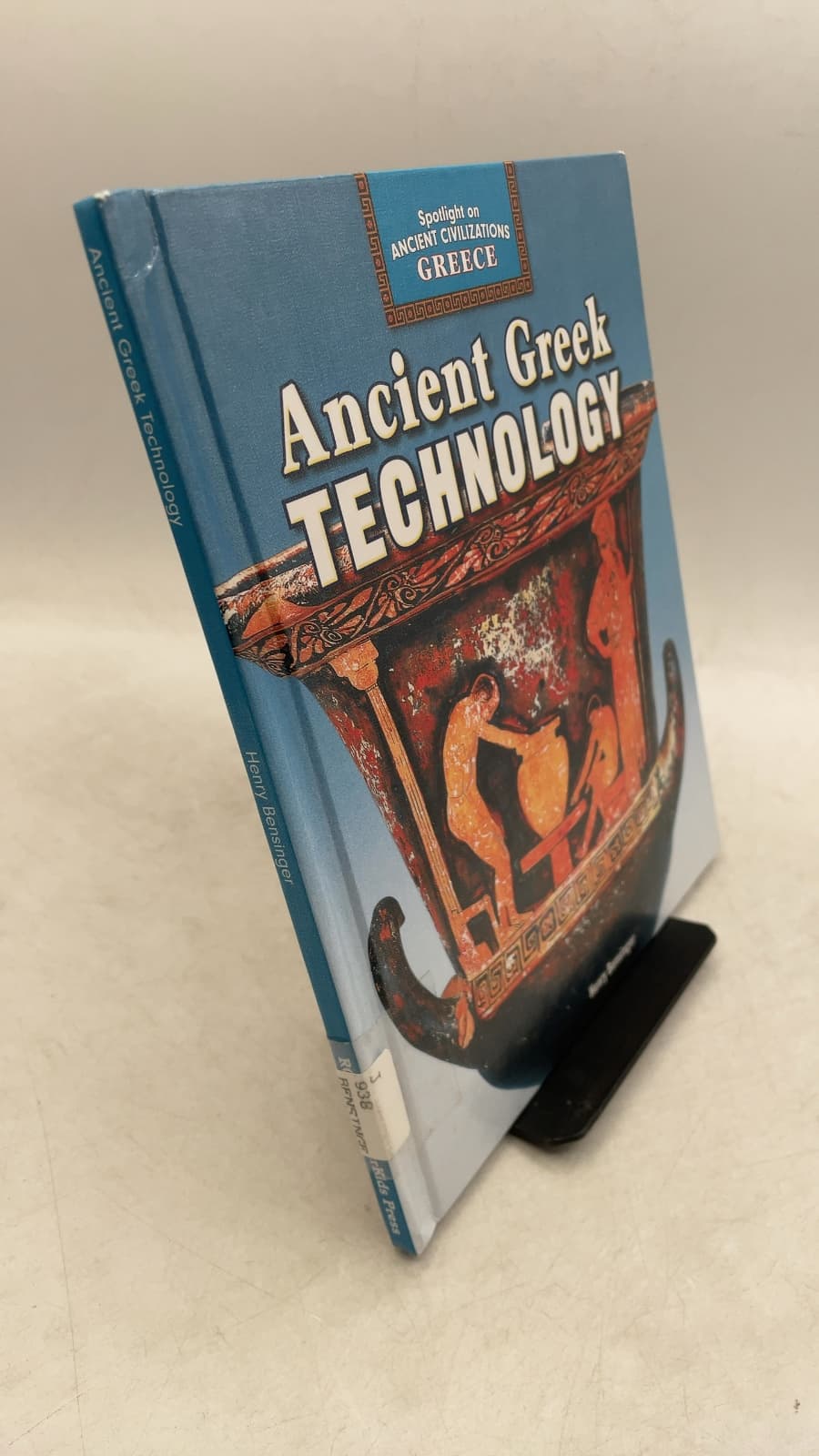 Ancient Greek Technology by Henry Bensinger - front cover