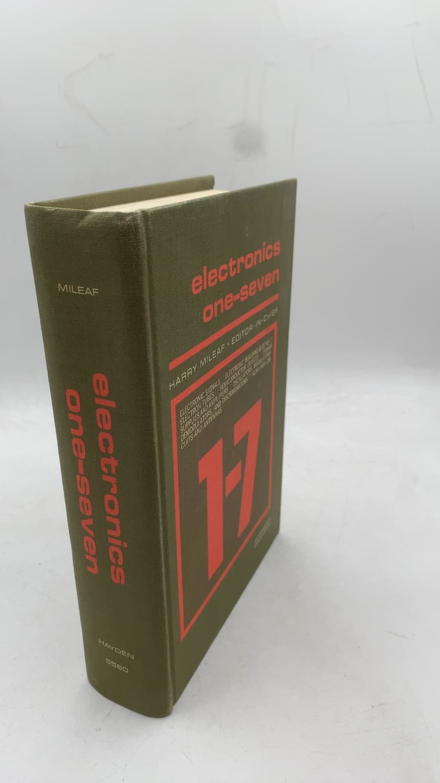 electronics one-seven by Harry Mileaf - front cover