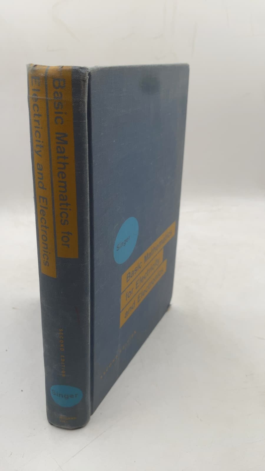 Basic Mathematics for Electricity and Electronics by Bertrand B. Singer - front cover