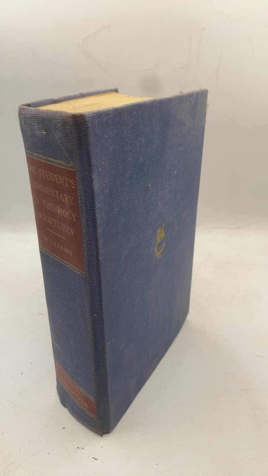 The Student's Commentary on the Holy Scriptures by George Williams - front cover
