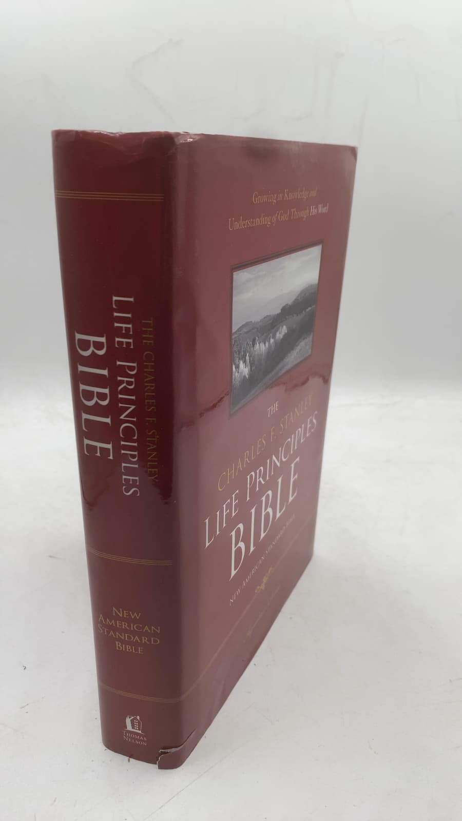 The Charles F. Stanley Life Principles Bible by Charles F. Stanley - front cover