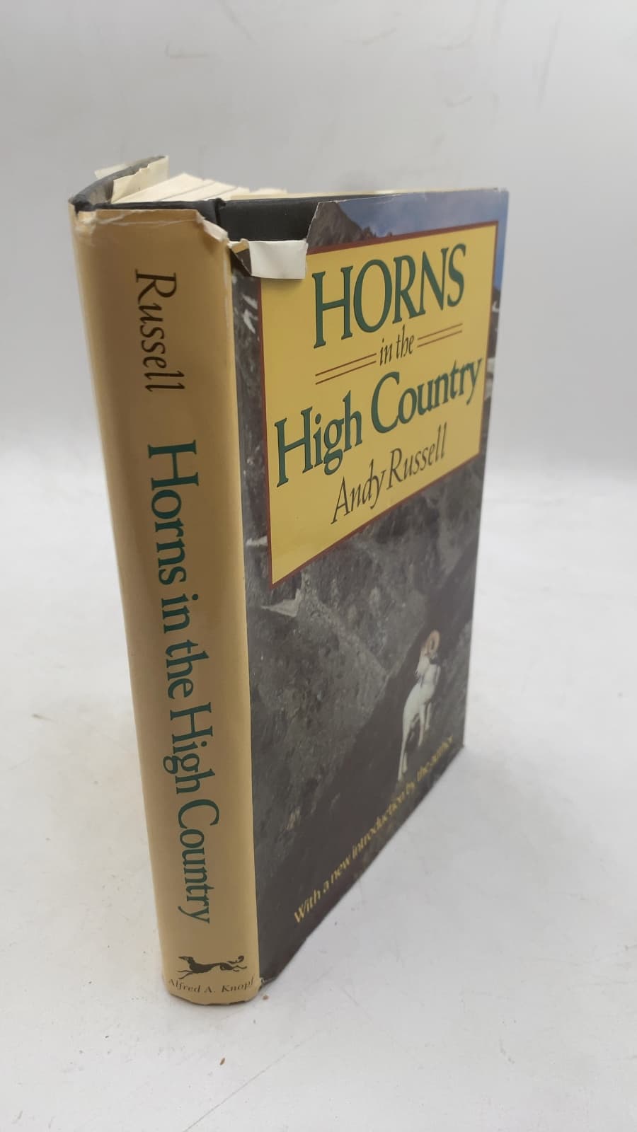 Horns in the High Country by Andy Russell - front cover