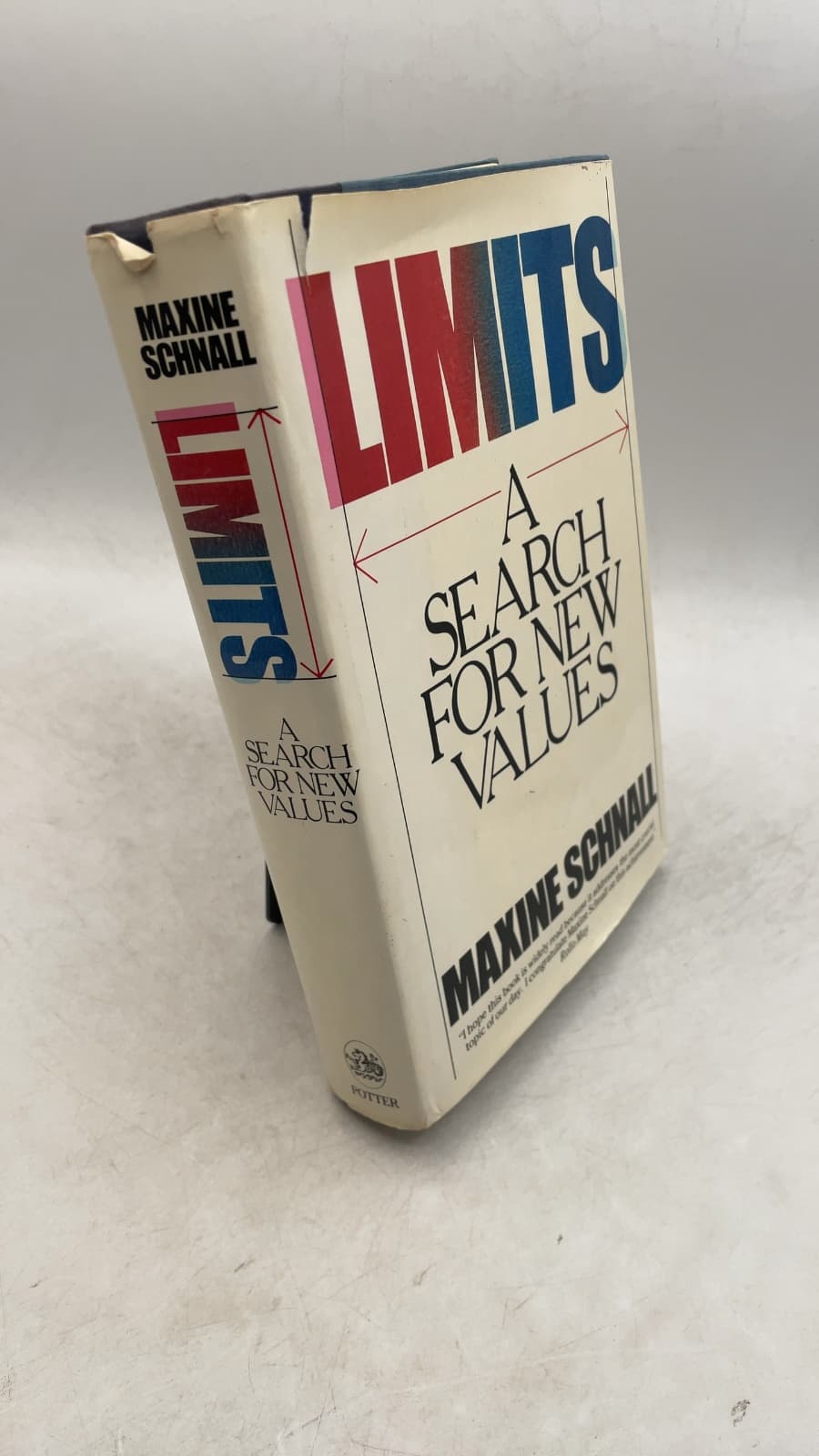 Limits A Search FOR NEW Values by Maxine Schnall - front cover
