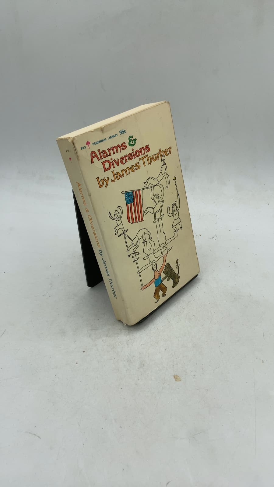 Alarms and Diversions by James Thurber - front cover