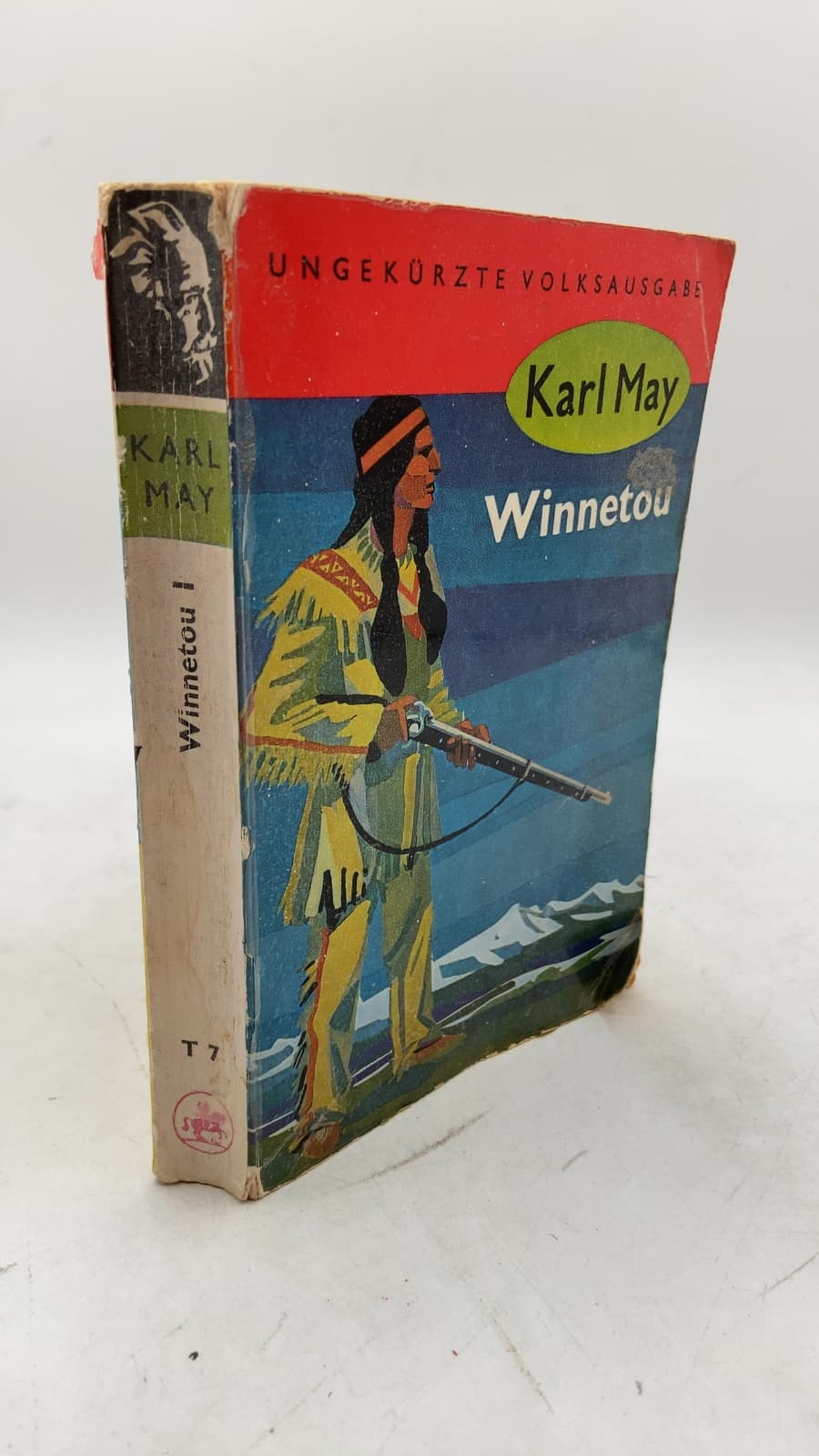 Winnetou I by Karl May - front cover