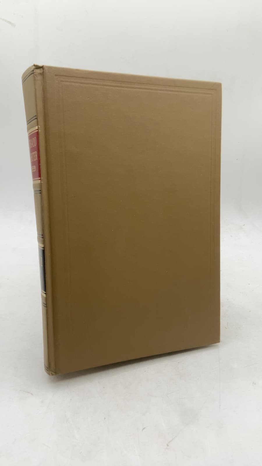 Colorado Reporter: Covering Cases Reported in Pacific Reporter Second Series, 607 P.2d-611 P.2d - front cover