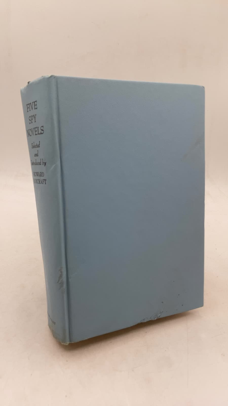 Five Spy Novels by Howard Haycraft (Editor) - front cover
