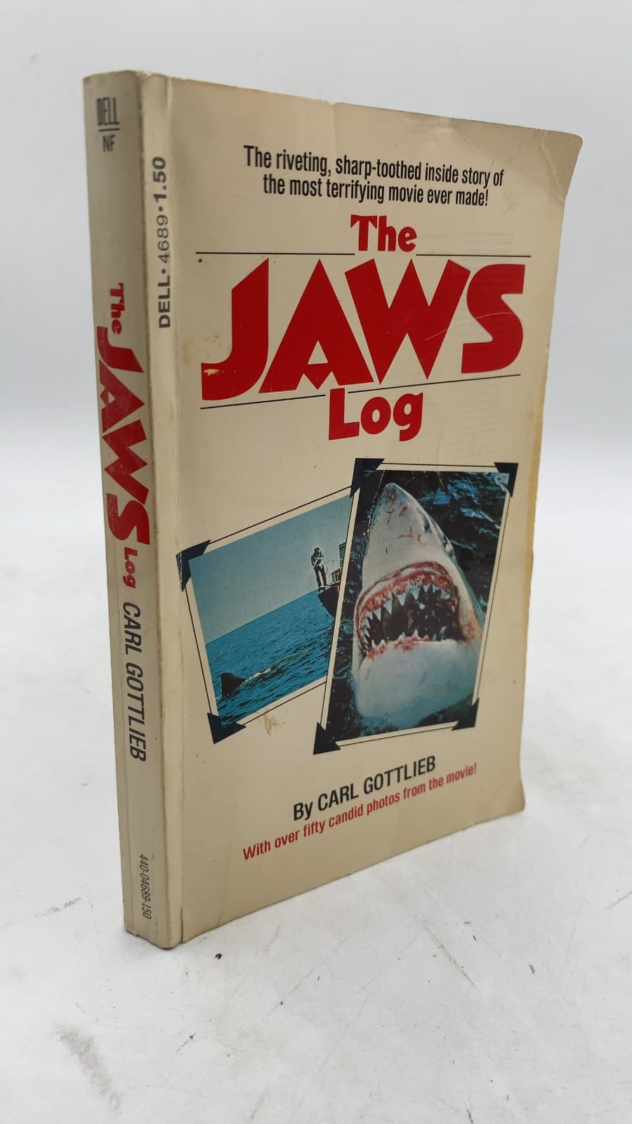 The Jaws Log by Carl Gottlieb - front cover