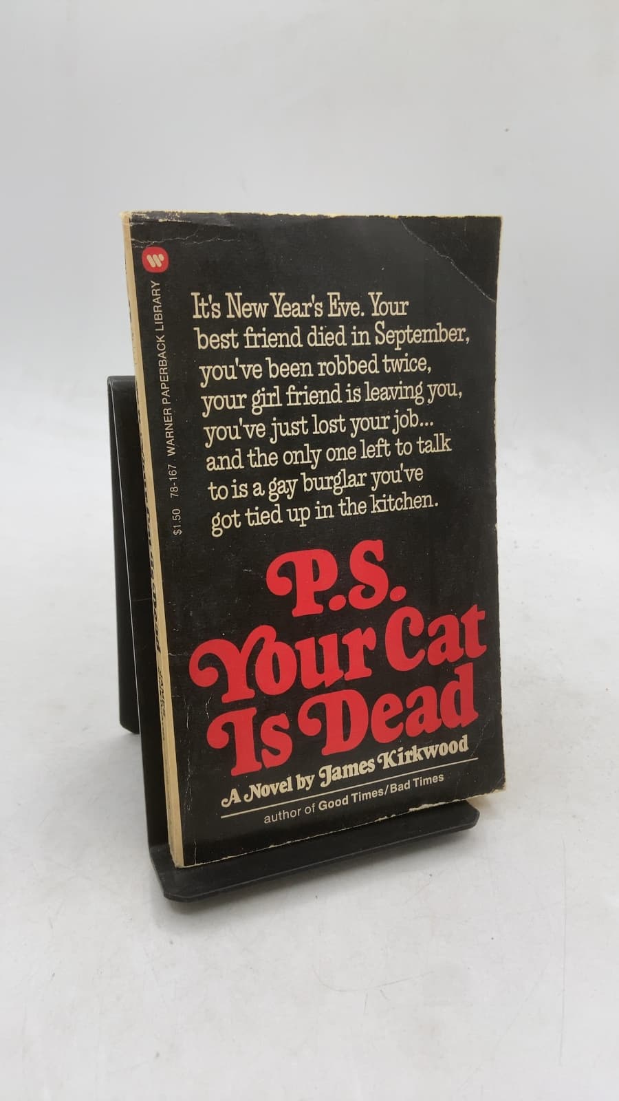 P.S. Your Cat Is Dead! by James Kirkwood - front cover