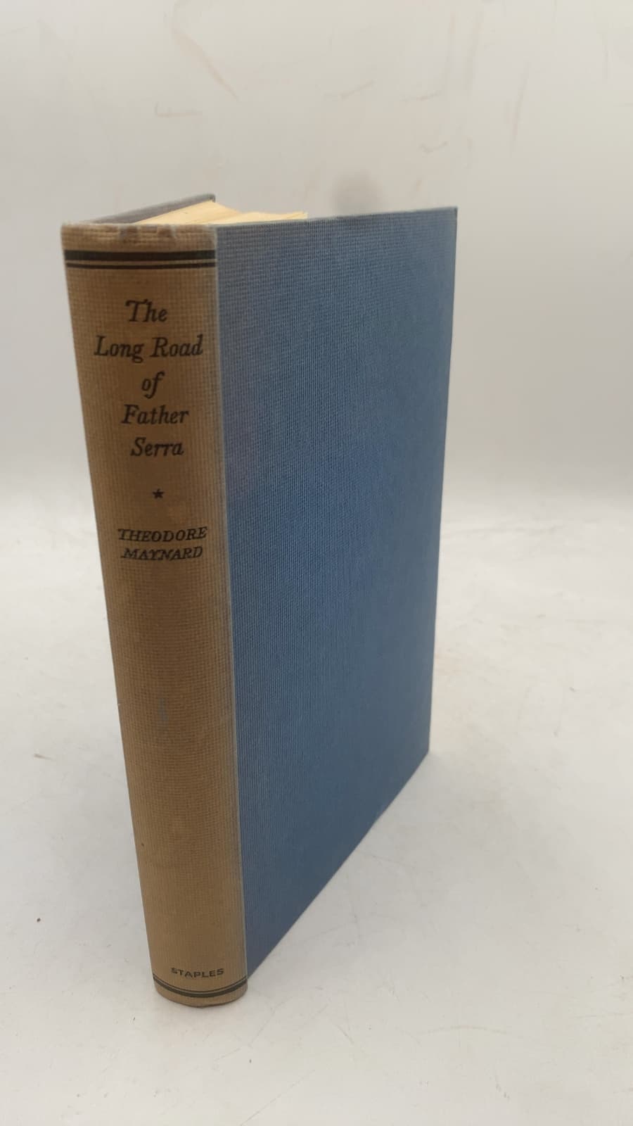 The Long Road of Father Serra by Theodore Maynard - front cover