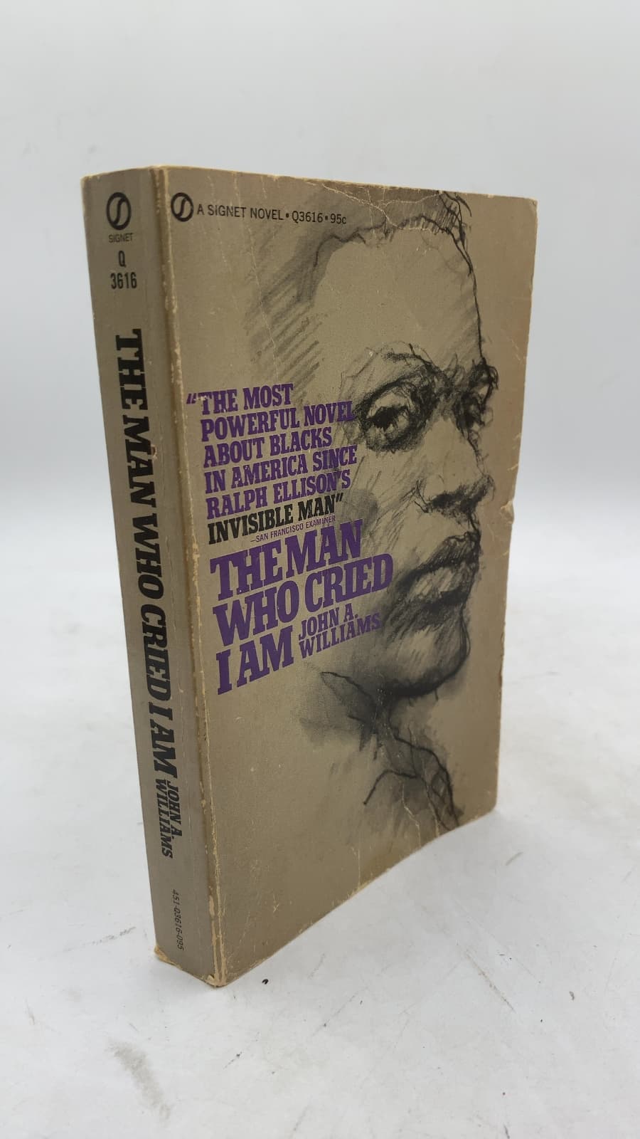 The Man Who Cried I Am by John A. Williams - front cover