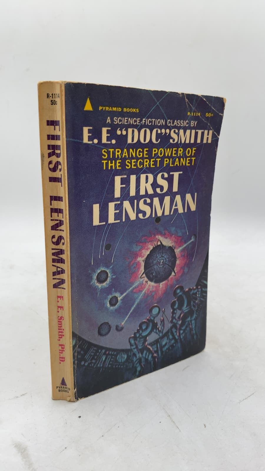 First Lensman by Edward E. Smith, Ph.D. - front cover