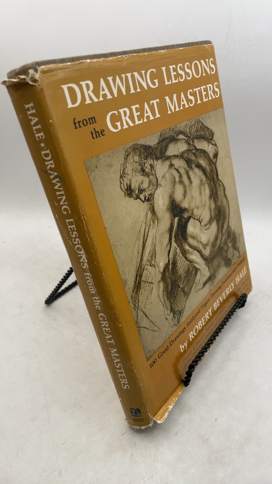 Drawing Lessons from the Great Masters by Robert Beverly Hale - front cover