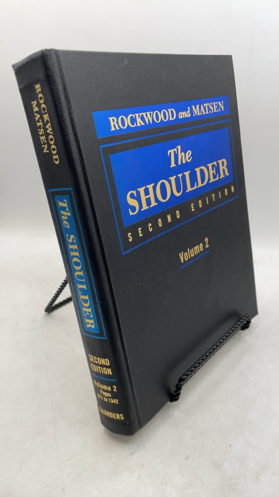 The Shoulder, Second Edition, Volume 2 by Charles A. Rockwood, Jr., M.D. and Frederick A. Matsen III, M.D. - front cover