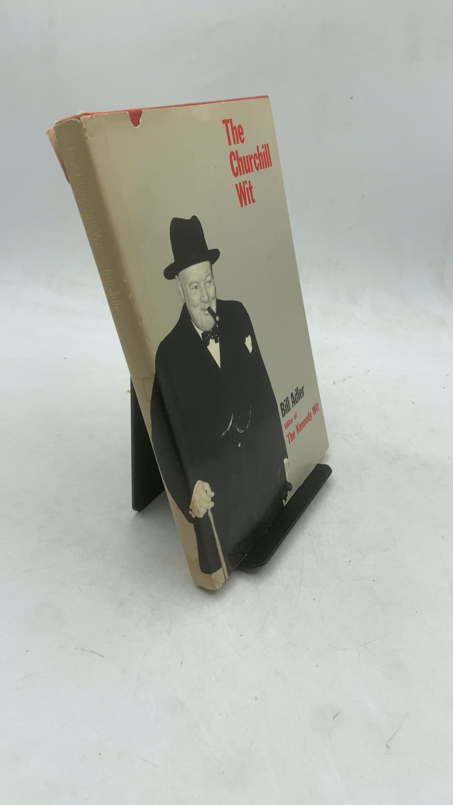 The Churchill Wit by Bill Adler - front cover