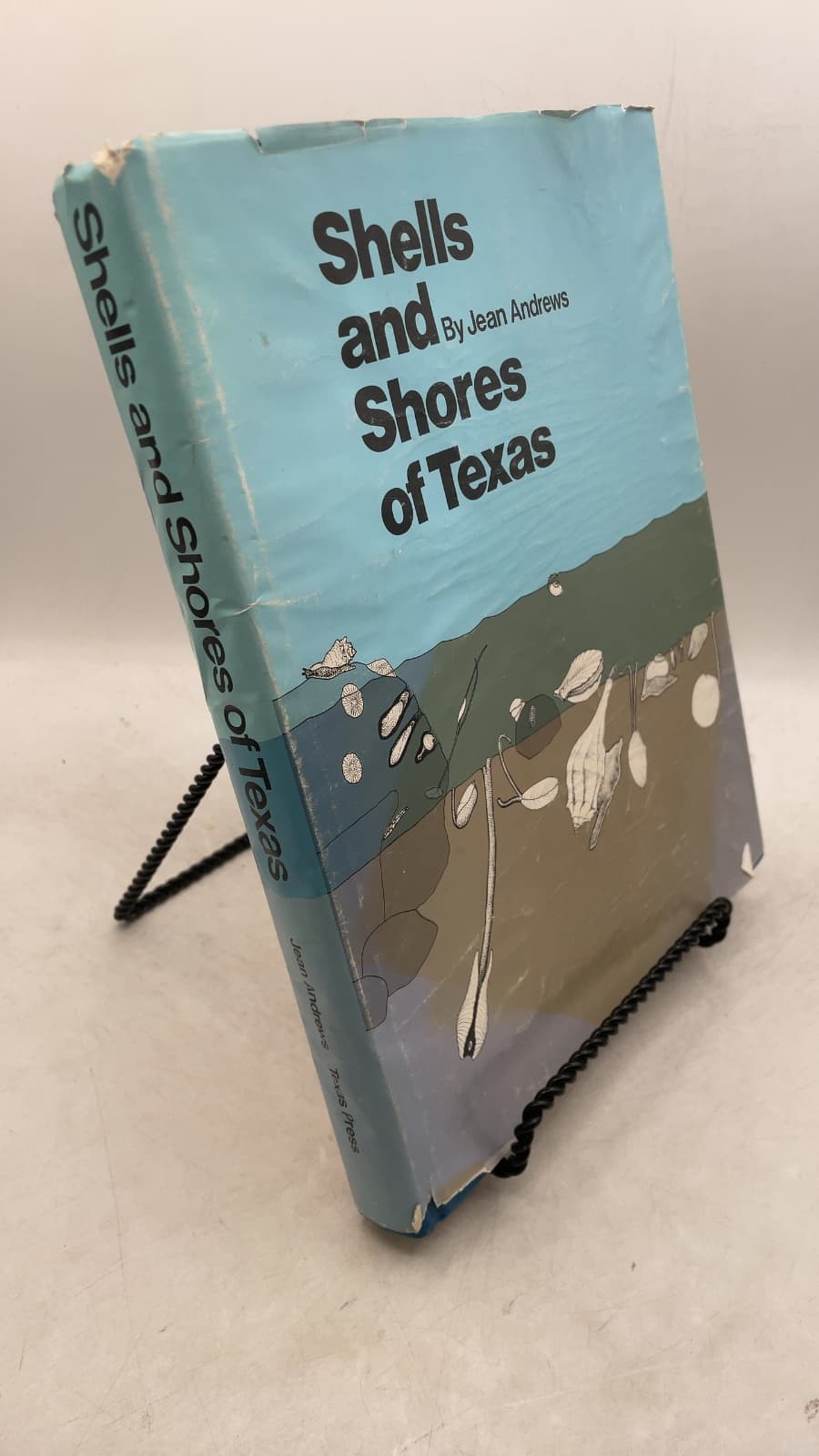 Shells and Shores of Texas by Jean Andrews - front cover