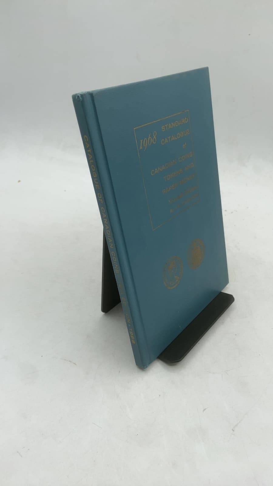 1968 Standard Catalogue of Canadian Coins, Tokens and Paper Money by J. E. Charlton - front cover