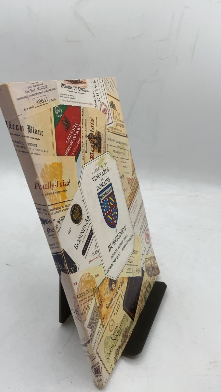 A Guide to the Vineyards and Domains of Burgundy by Michel Pierre Roux, Pierre Poupon, Pierre Forgeot - front cover